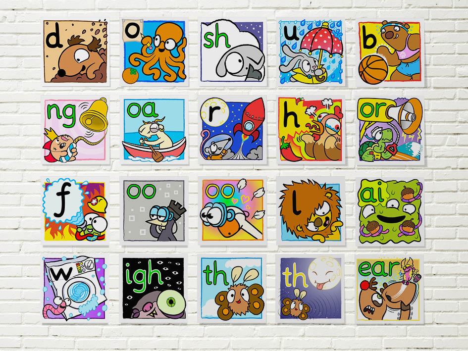 Phonics Frieze – Anima Phonics